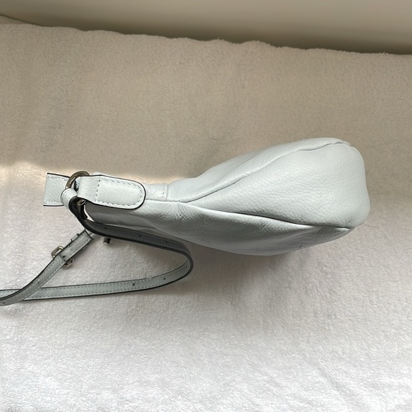 CHRISTOPHER KON Pastel Blue Genuine Leather Crossbody Handbag - Picture 6 of 16